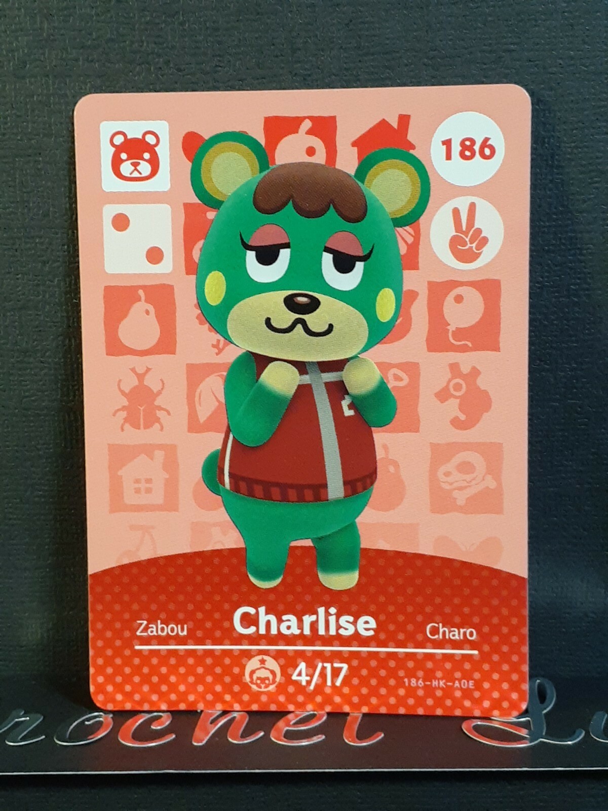 Charlise #186 Animal Crossing Amiibo Authentic Nintendo Series 2 