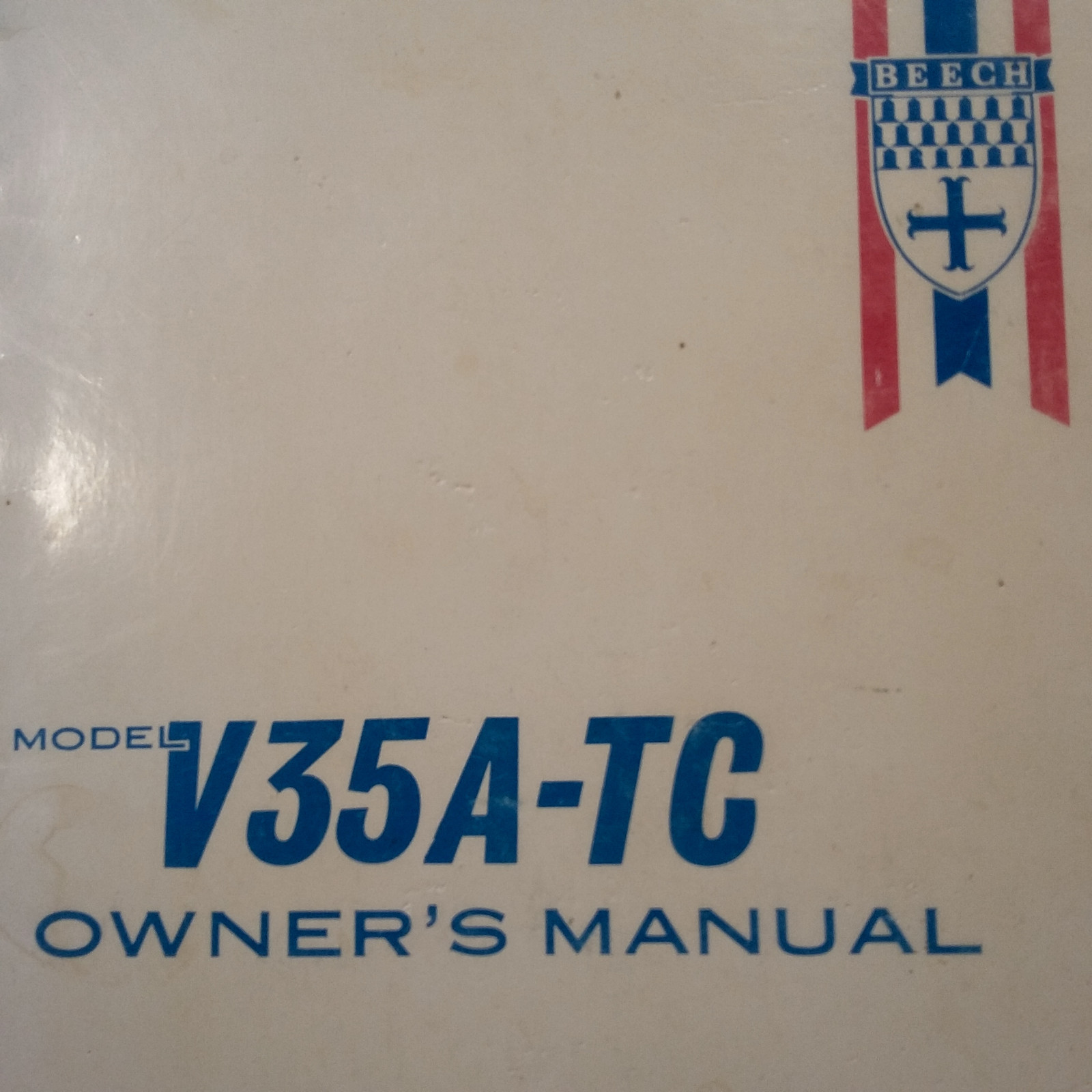Beechcraft Turbo Bonanza V35A-TC Owner's Manual