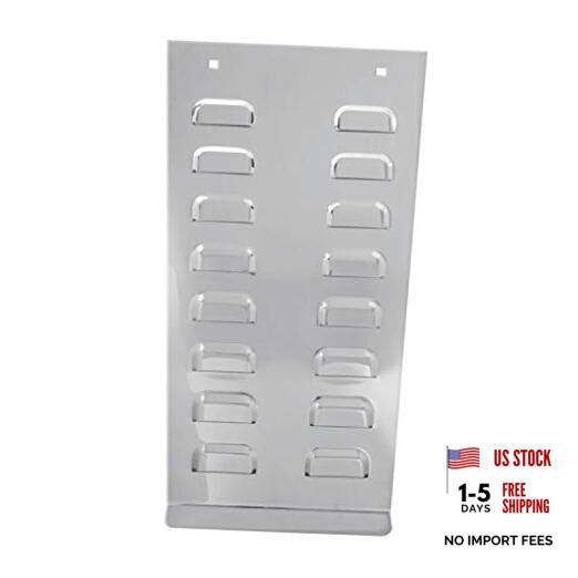 30901 20 inches (H) Stainless Steel Anti-Sail Plate Louvered