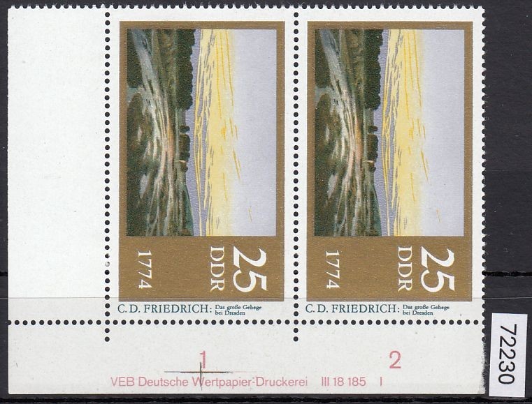 GDR 1974, Mich. No.: 1960 ** DV FNr. I