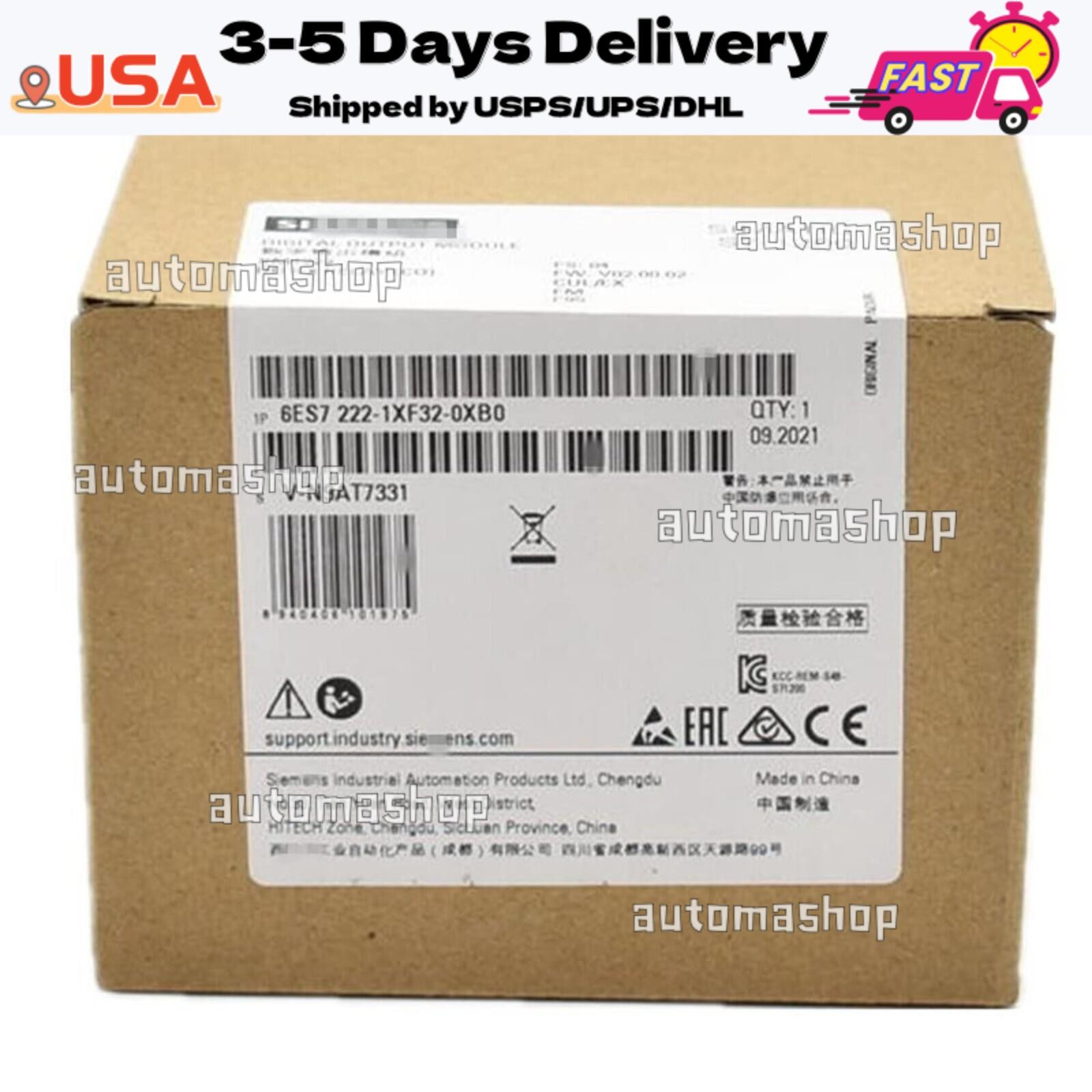 New Siemens 6ES7222-1XF32-0XB0 6ES7 222-1XF32-0XB0 S7-1200 Digital output SM1222