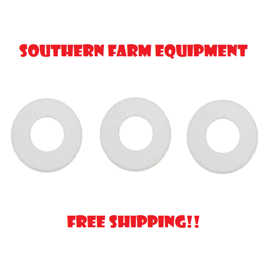 (3) YANMAR INJECTOR INSULATORS FIT: YM135, 155, 195,220,240, JOHN DEERE 850, 950