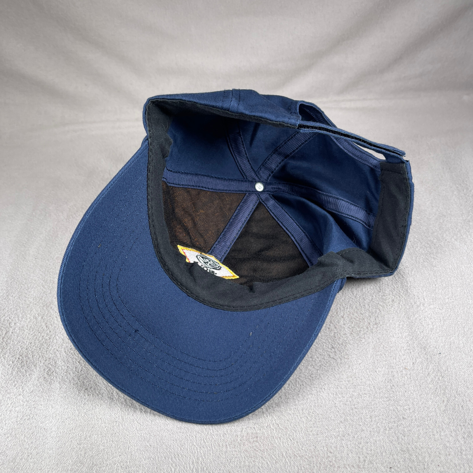 Boy Scouts Wolf Hat Boys One Size Blue Strapback Baseball Cap Embroidered BSOA