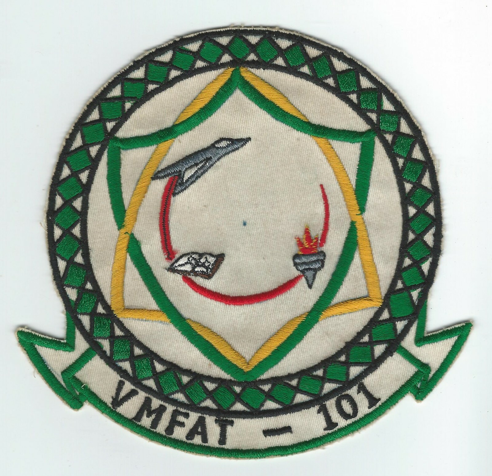 60's-70's VMFAT-101 1st VERSION (6 INCH JAPANESE MADE)  patch