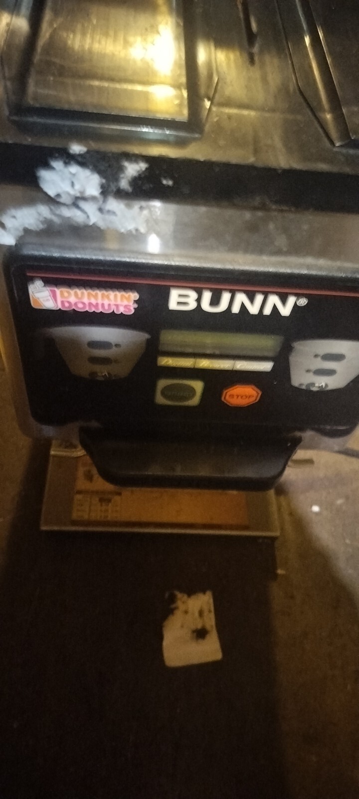 2016 Bunn Mhg Commerical Countertop Coffee Bean Grinder Base