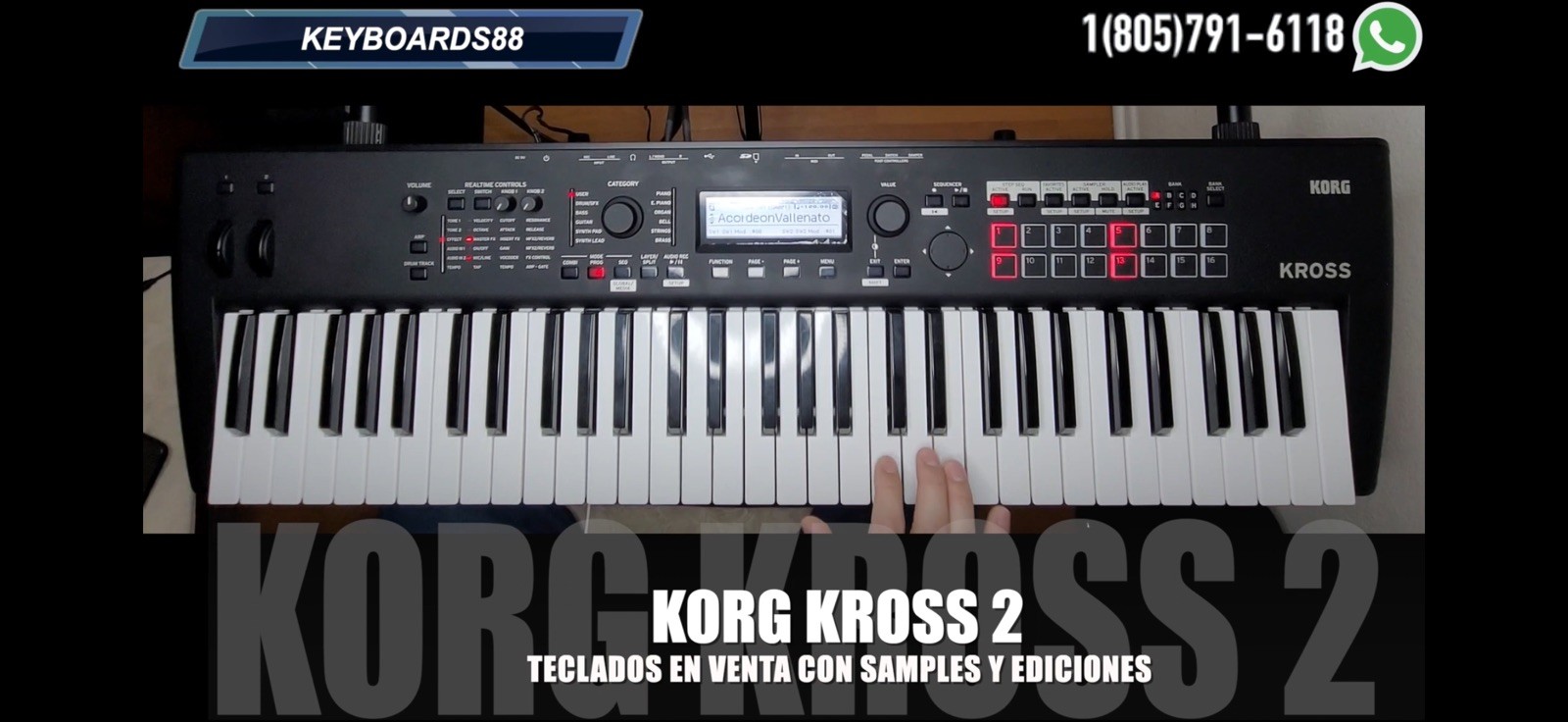 Korg Kross Samples Latinos