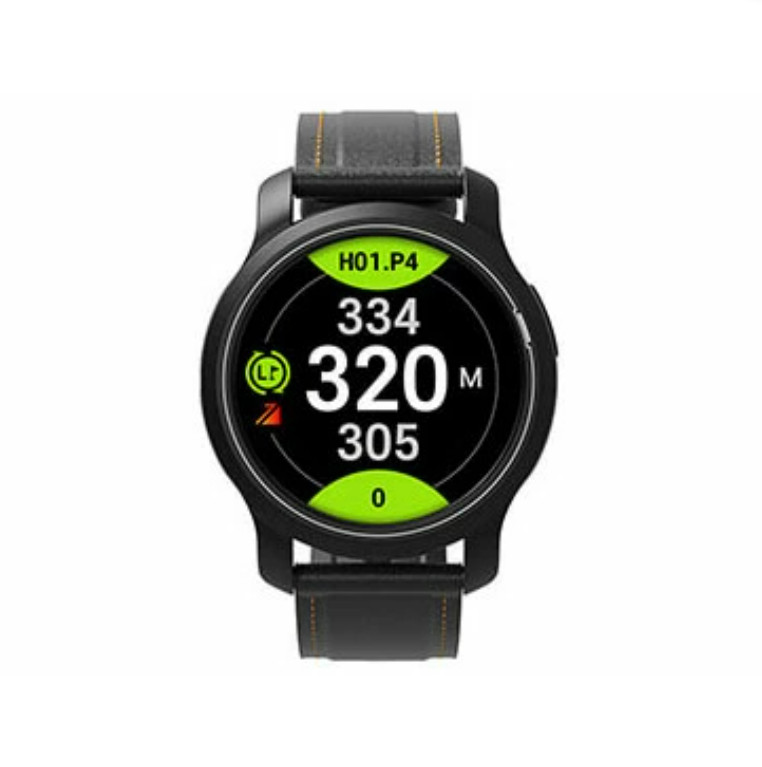 GolfBuddy aim W12 GPS Golf Watch Black Color Touchscreen Rangefinder Japan