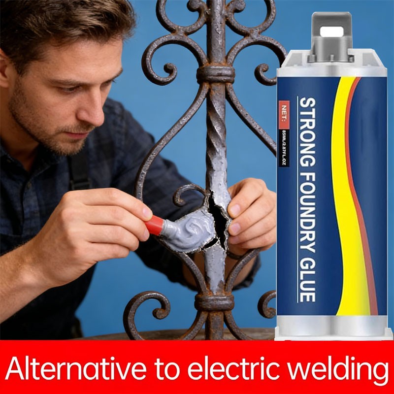 Strong Foundry Glue,Metal Repair Glue, AB Metal Glue Heary Duty Weld 85ml