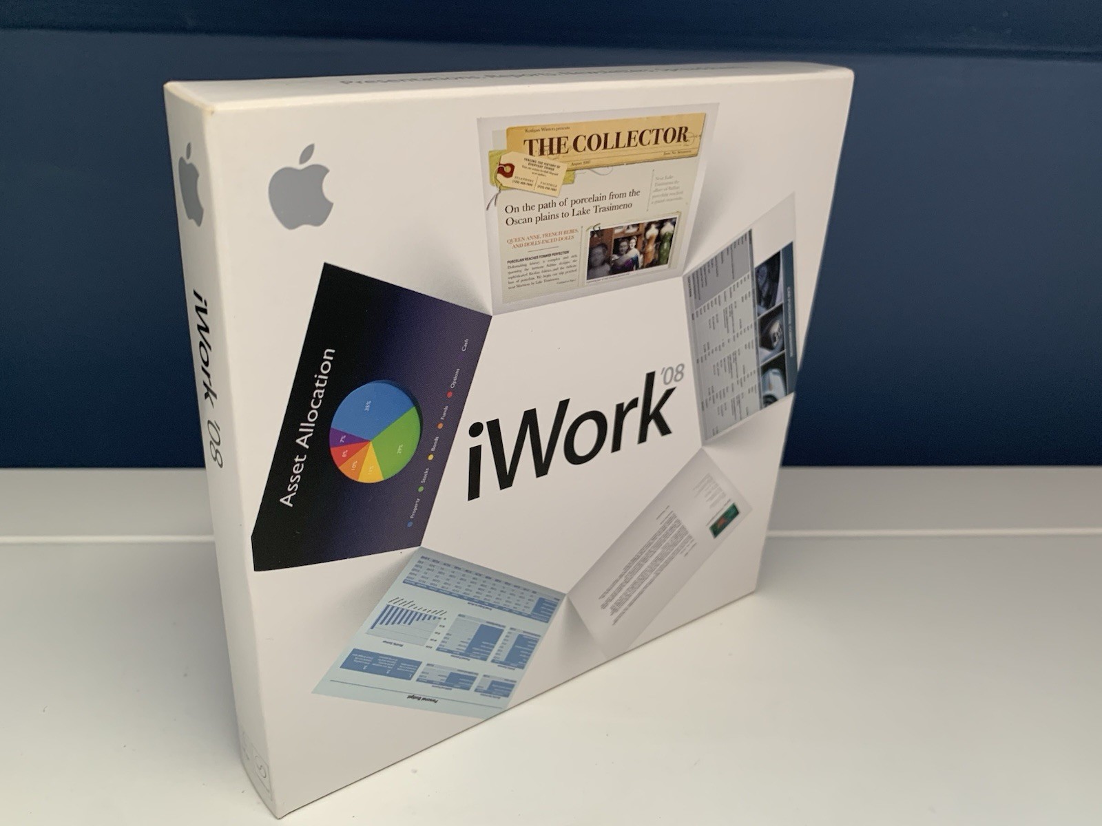 Apple Mac 2008 Software: iWork '08 - Pages Numbers Keynote - for MB624Z/A