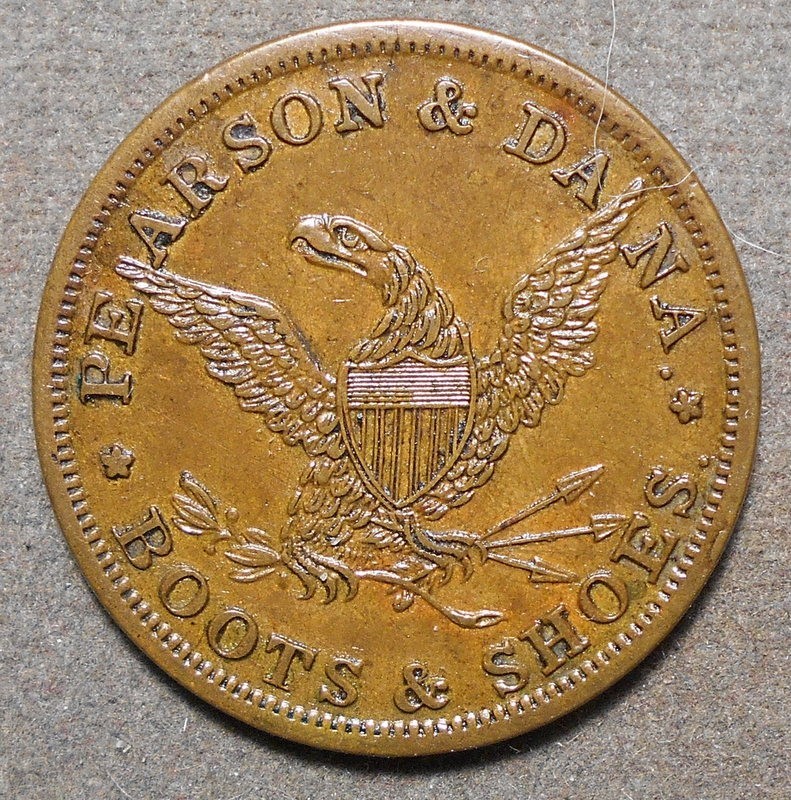 Miller Ill-25: Chicago, Ill., Pearson & Dana, Boots & Shoes, 184 Lake Street, (E