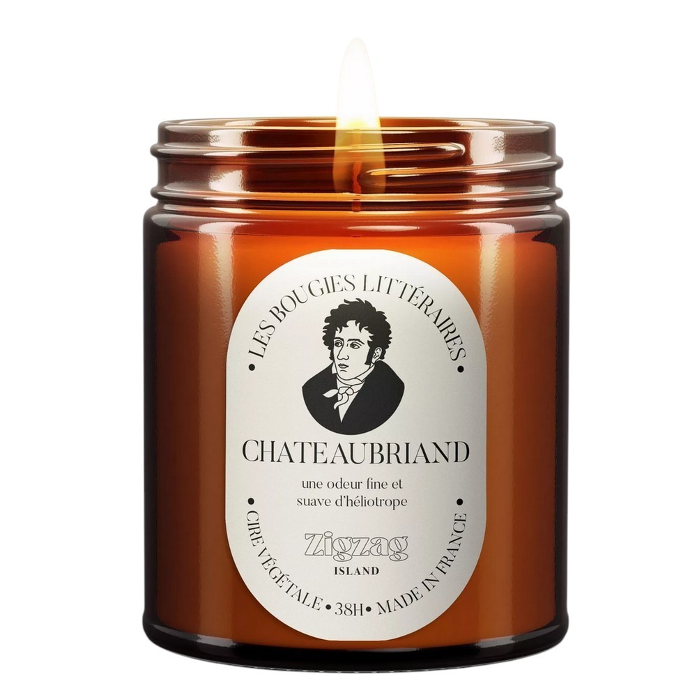 Heliotrope Scented Vegetable Candle (Chateaubriand)
