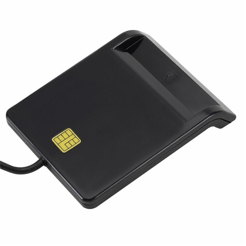 USB 2.0 Smart Card Reader DNIE ATM CAC IC ID SIM Card Reader for Windows 7/8/10