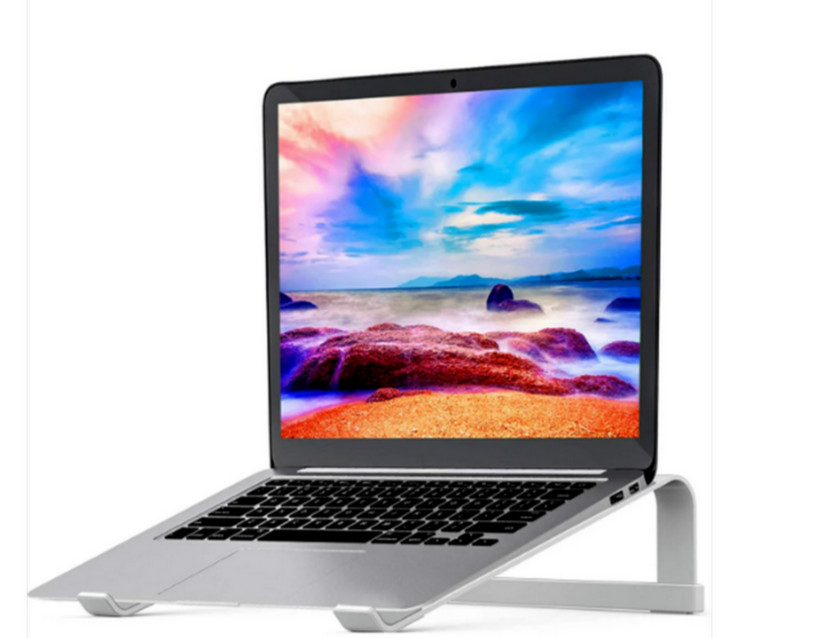 Laptop Stand for Desk Stable Macbook Pro Stand Ergonomic Aluminum Computer Riser