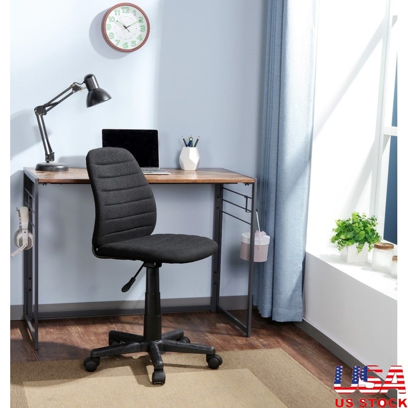 Ergonomic High Back Task Chair Adjustable Swivel Office Seat Indoor Use