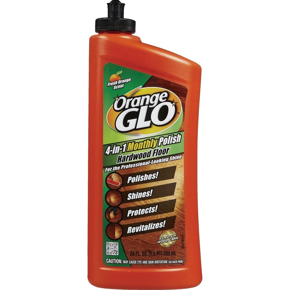 Orange Glo 24 Oz. Hardwood Floor 4-in-1 Monthly Polish 95185 Orange Glo 95185