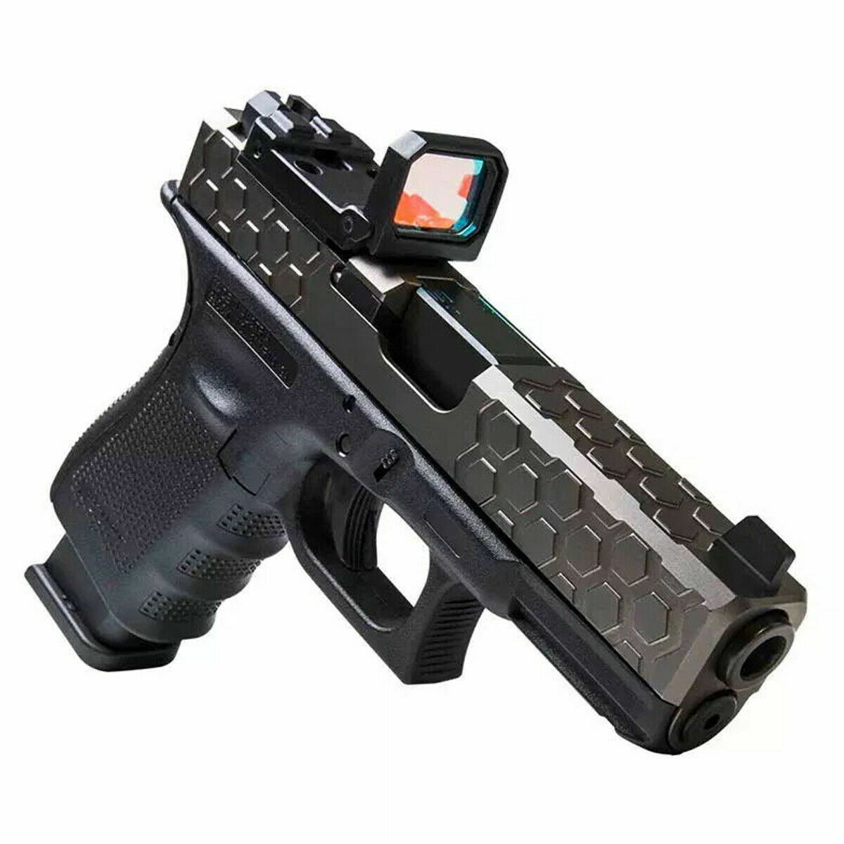 Tactical Flip Up Dot Sight Holographic Reflex Scope Foldable RMR Red Dot Sight