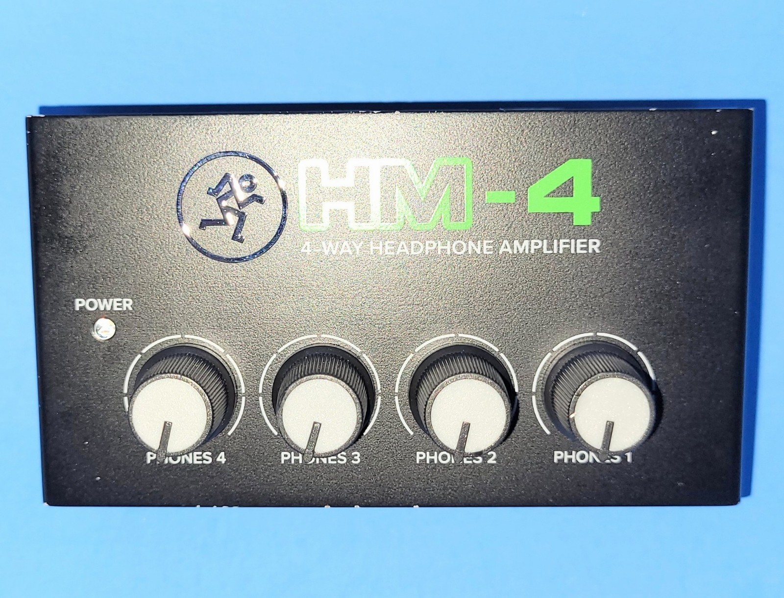 Mackie HM-4 4 Channel Stereo Headphone Amplifier Personal Monitor Unit Only