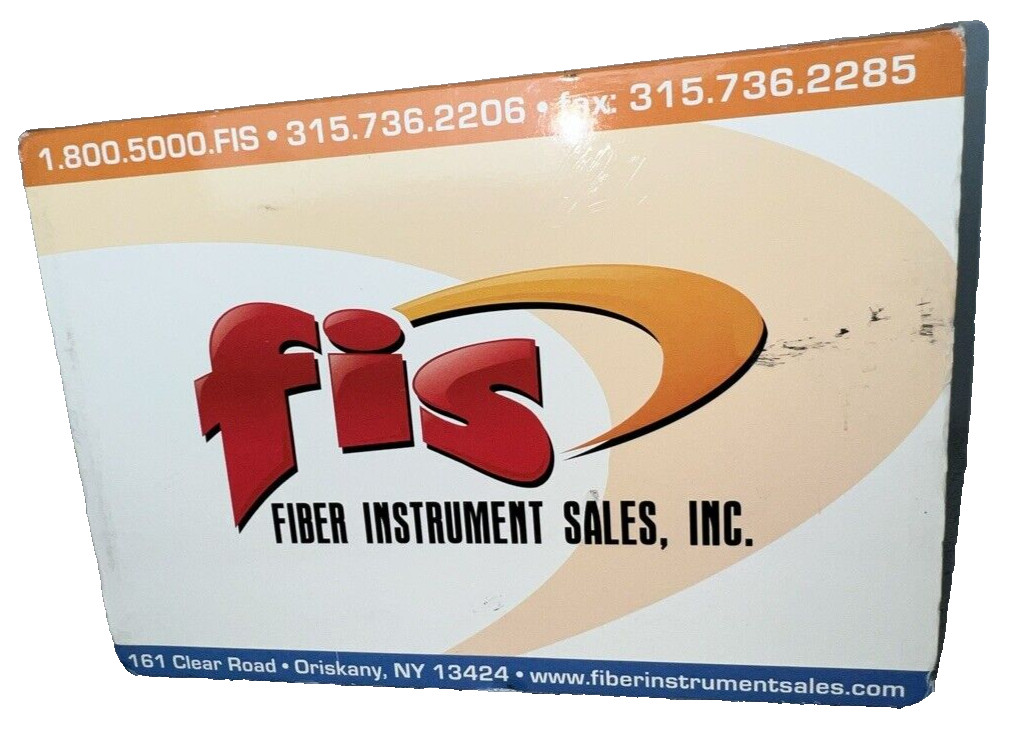 FIS F18513HR Fiber Instrument Power Meter ~New~ Handheld
