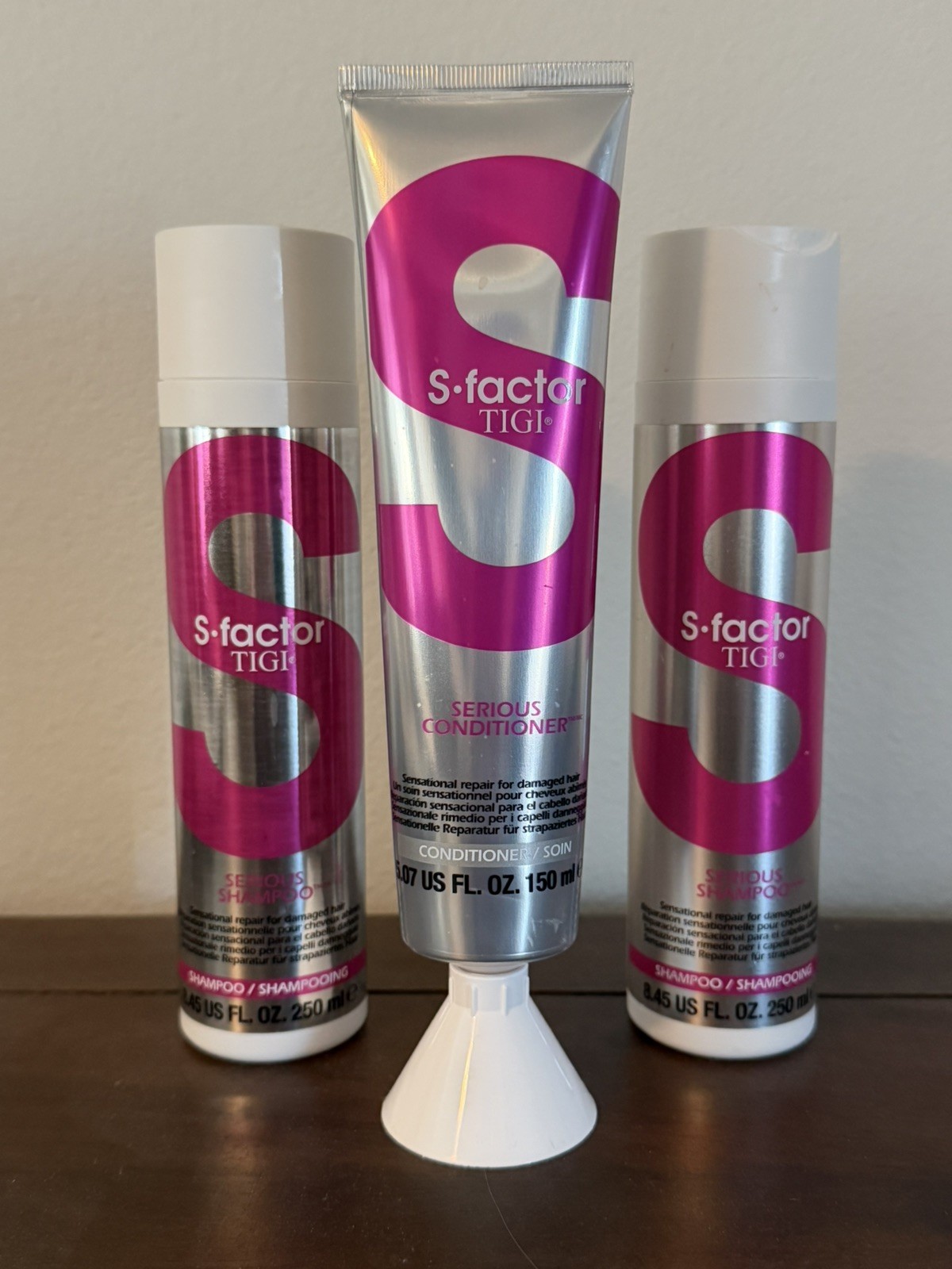TIGI S-Factor Serious Shampoo & Conditioner Repair for Damaged Hair