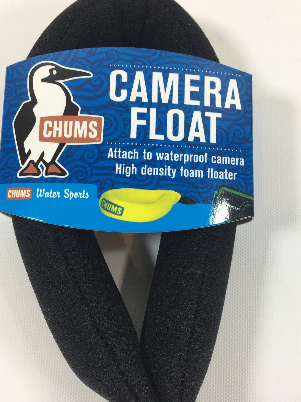 Chums Waterproof Black Camera Float Floats Many Waterproof Cameras Accessories
