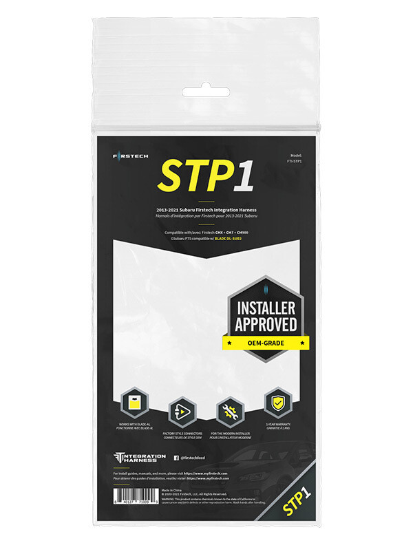 Firstech FTI-STP1 T Harness for Compustar Systems  CM7, CM9, & CMX Series