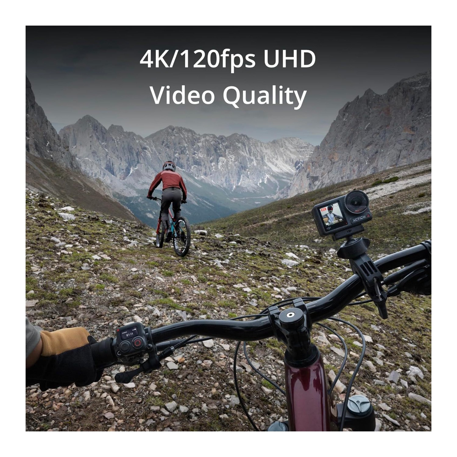 DJI Osmo Action 4 Essential Combo 4K Action Camera