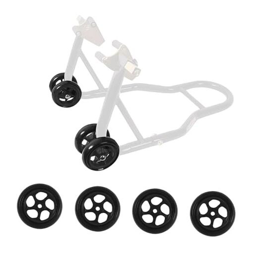 Motorcycle Stand Wheels Replacement for Front Lift Stand Rear Stand Triple