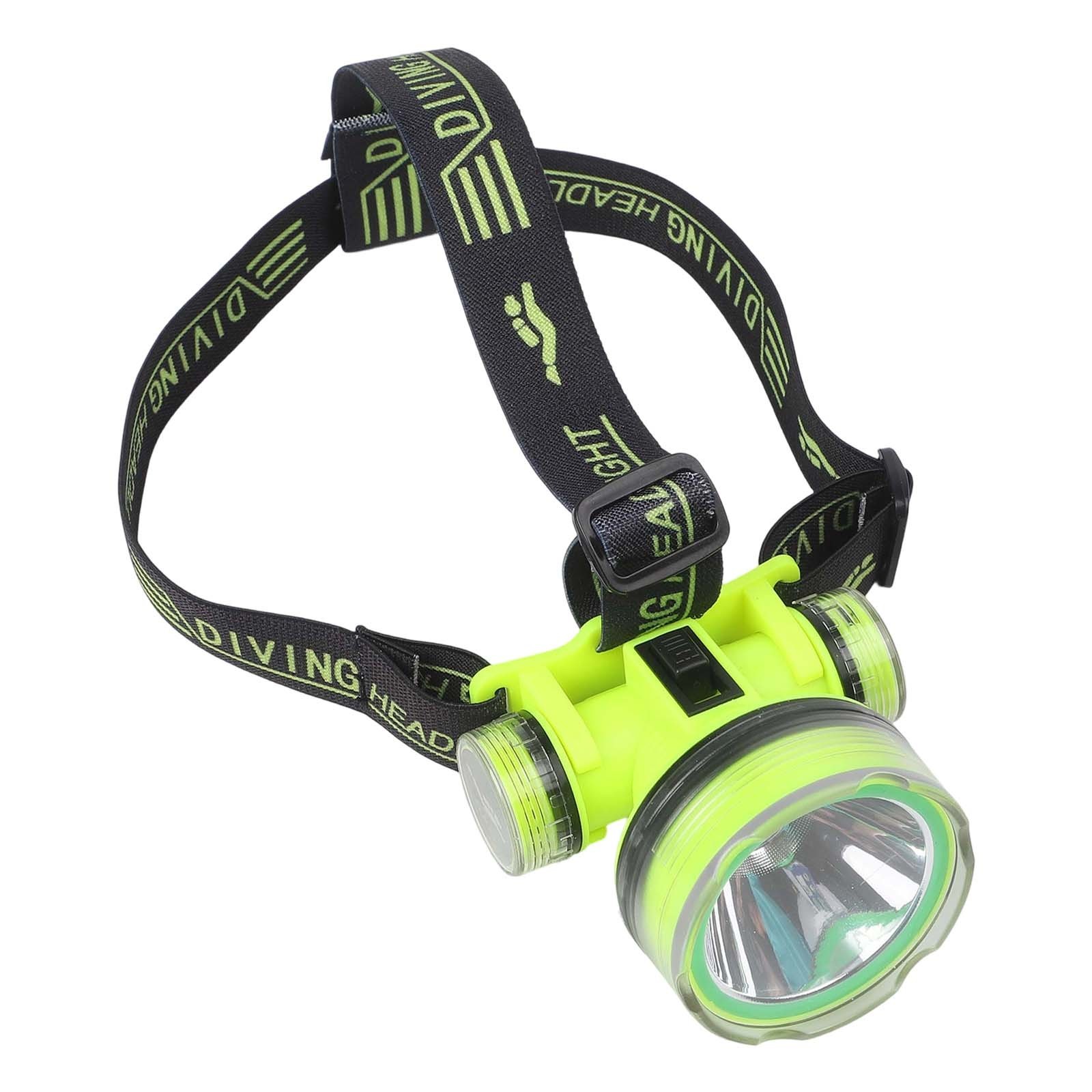 for multi Scene Diving Headlamp with 350M Range for Camping Fishing and Cycling