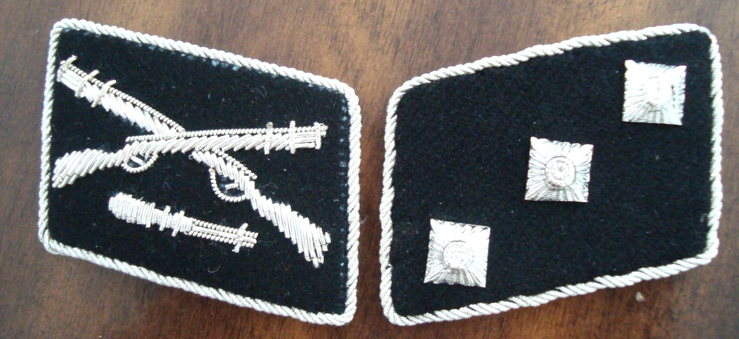 German Dirlwanger All Volunteer Brigade  Collar Tabs