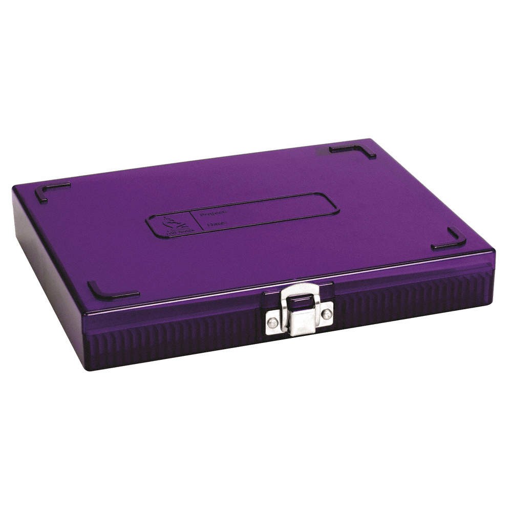 HEATHROW SCIENTIFIC HS15988H Slide Box, Holds Microscope Slides 6PTJ0