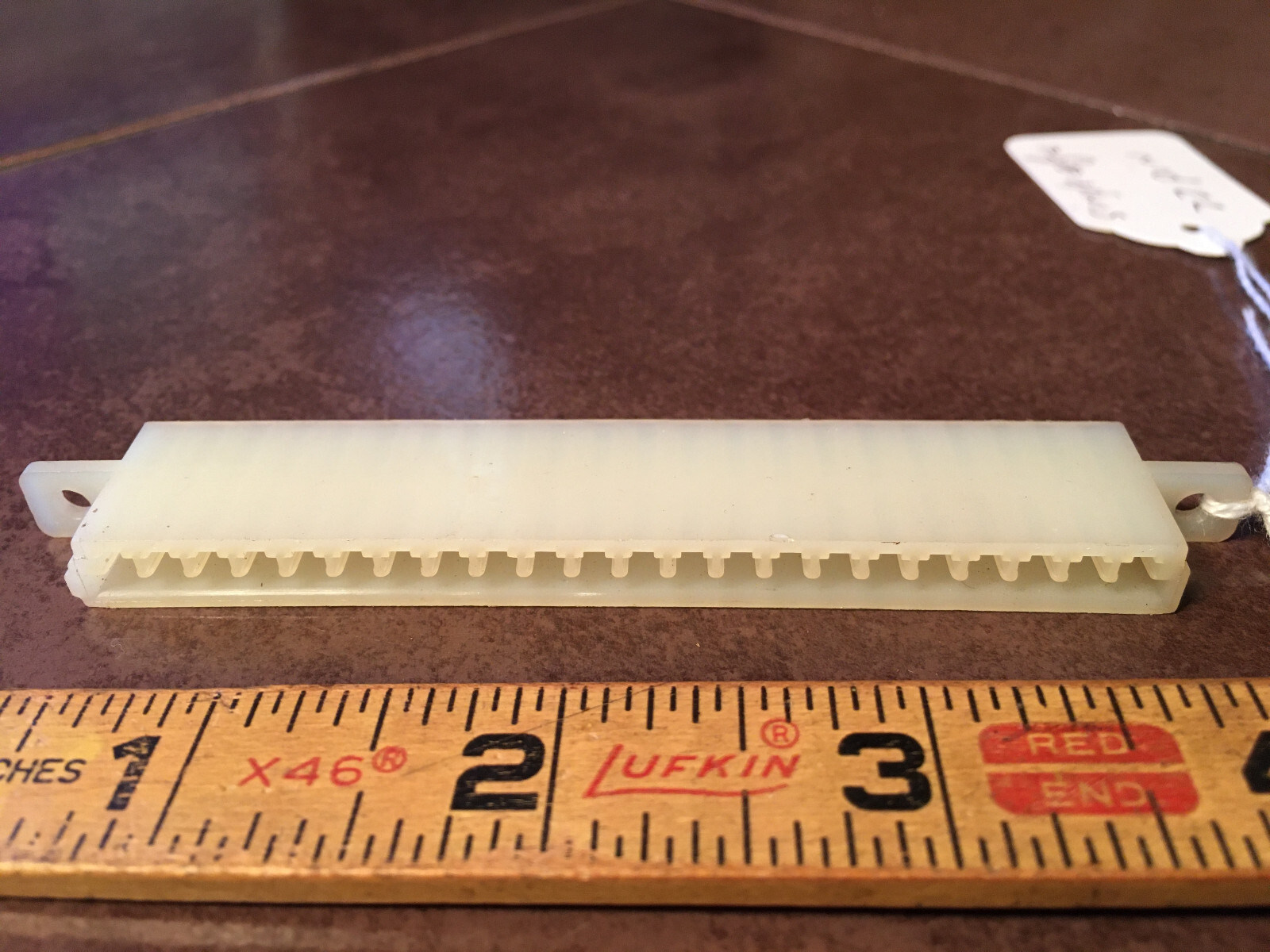 King Bendix Narco, Collins Single Edge Install Connector, White, 22 pin, NOS.