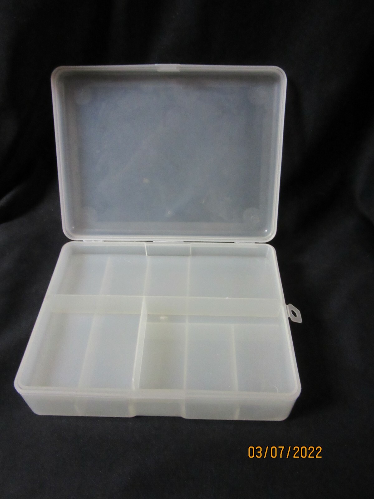 10 Compartment 2 Layer Semi-Opaque Plastic Storage Box Craft Organizer 10-CPSB