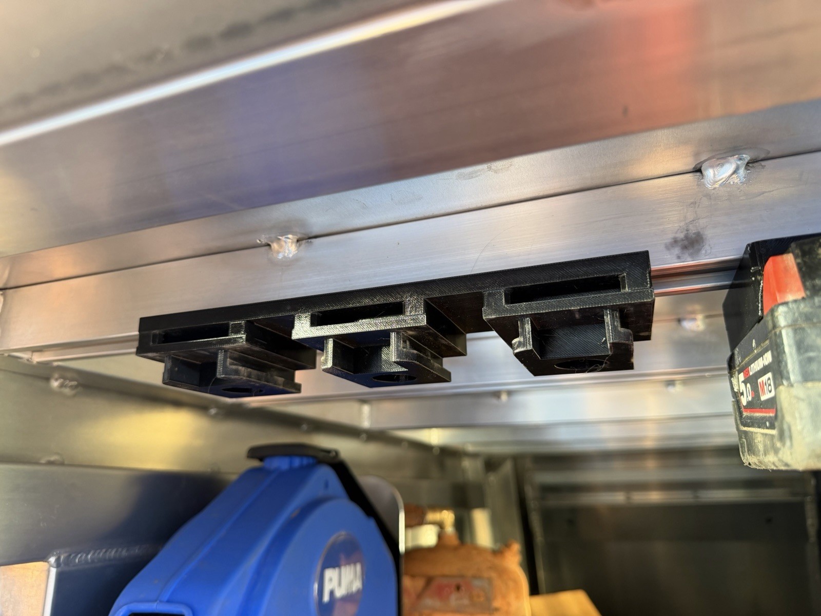 Milwaukee M18 Compatible Tool Holder Wall Mount | 3D Printed Storage Rack