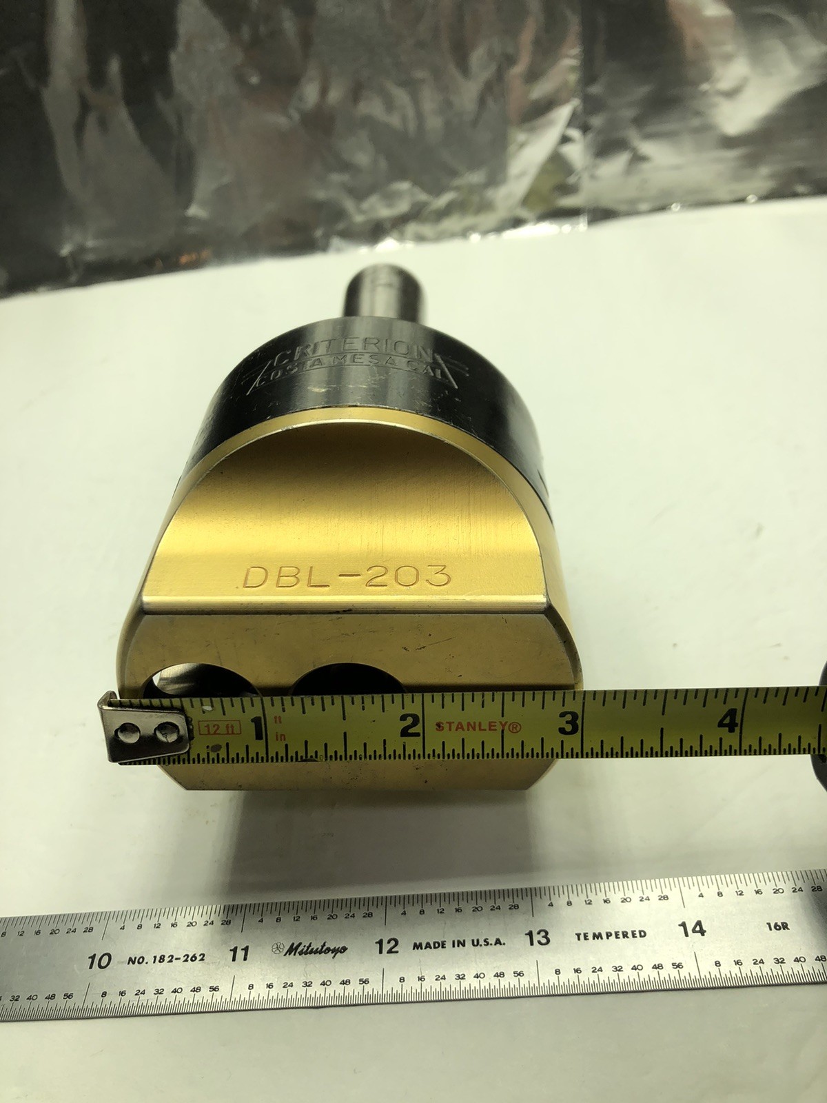 3/4" CRITERION DBL-203 Adjustable Boring Head with 1" Shank