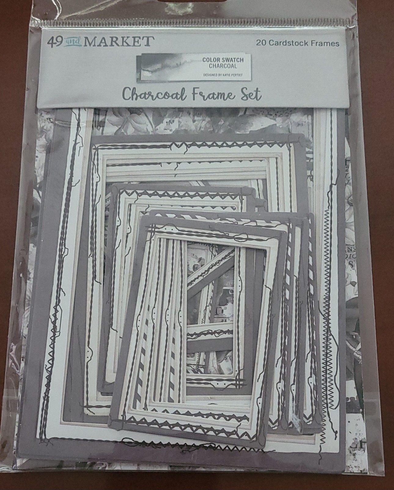 49th & Market - Color Swatch - Charcoal Frame Set