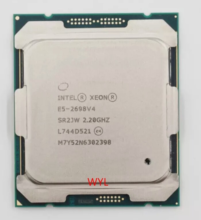 Intel Xeon E5-2698 v4 SR2JW 2.2GHz 20-Cores 40-Threads 50MB 135W LGA2011-3 CPU