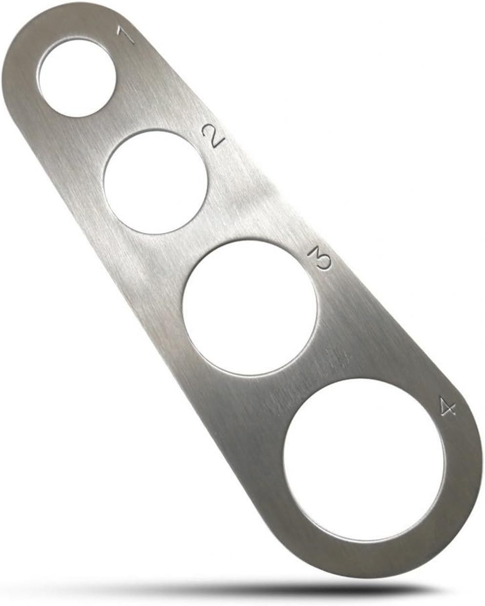 Stainless Steel Spaghetti Pasta Measure (Silver) 7.1 inches, Silver