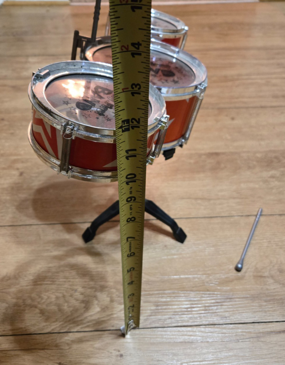 My First Band Drum Set Child Red