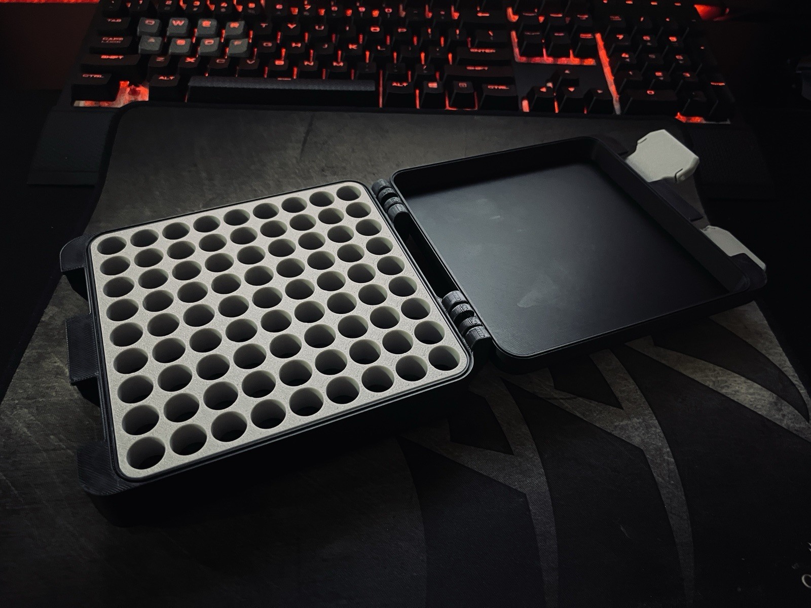 .45 ACP Caliber Ammo Storage Container 81 Rounds 3D Printed