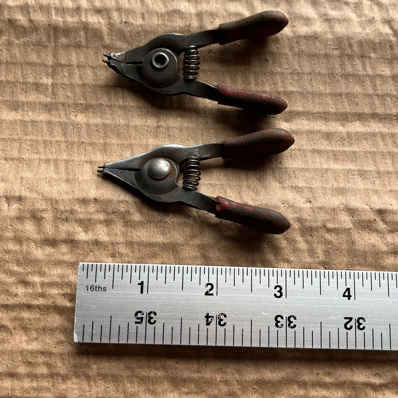 Matco? Mini Snap Ring Plier Set 2pc Set Red Handle