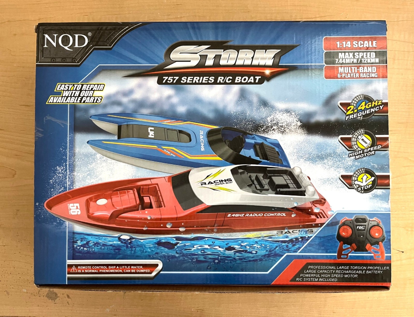 NQD Storn 757 Series R/C Boat 1:14 Scale