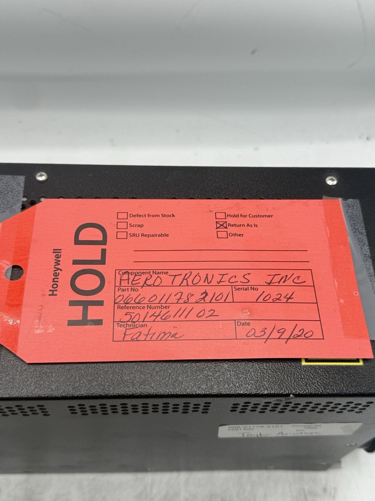 Bendix/King KMH 920 Multi Hazard Awareness Unit P/N: 066-01178-2101 READ