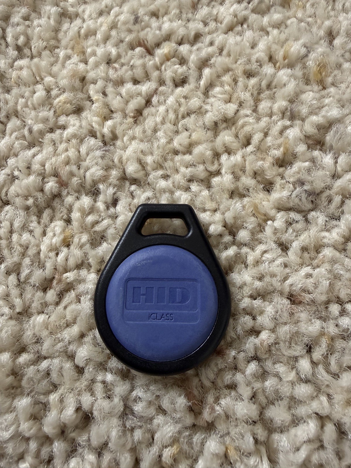 NEW HID BLUE ICLASS SE 13.56 mhz 2K KEY FOB H10301 BLANK