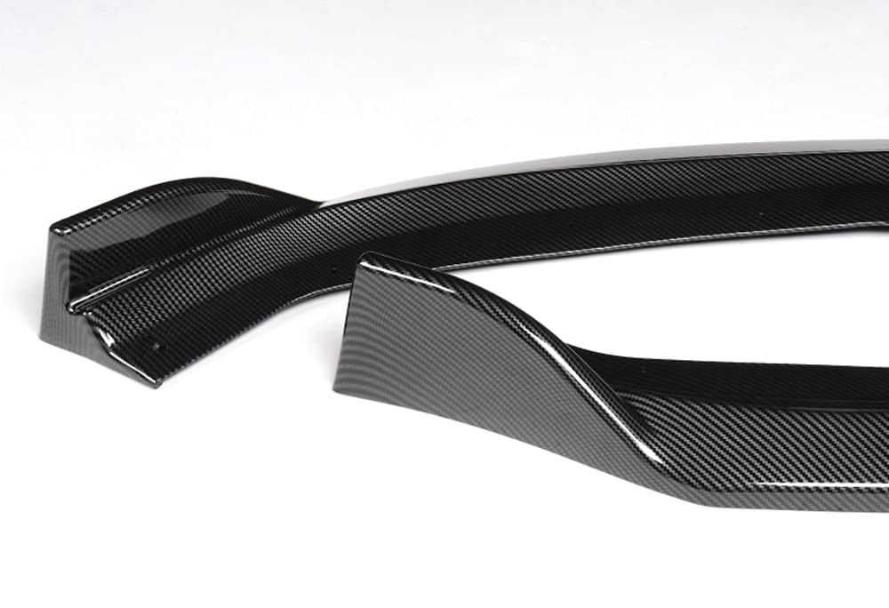 5PCS Front Bumper Lip Skirt Diffuser for Audi A3 S3 S Line 2017 2020 Carbon