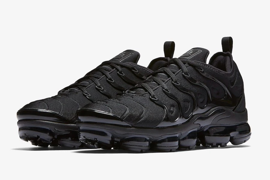 A-i-r Vapormax Plus Triple Black 924453-004 Men's Size US 7-11