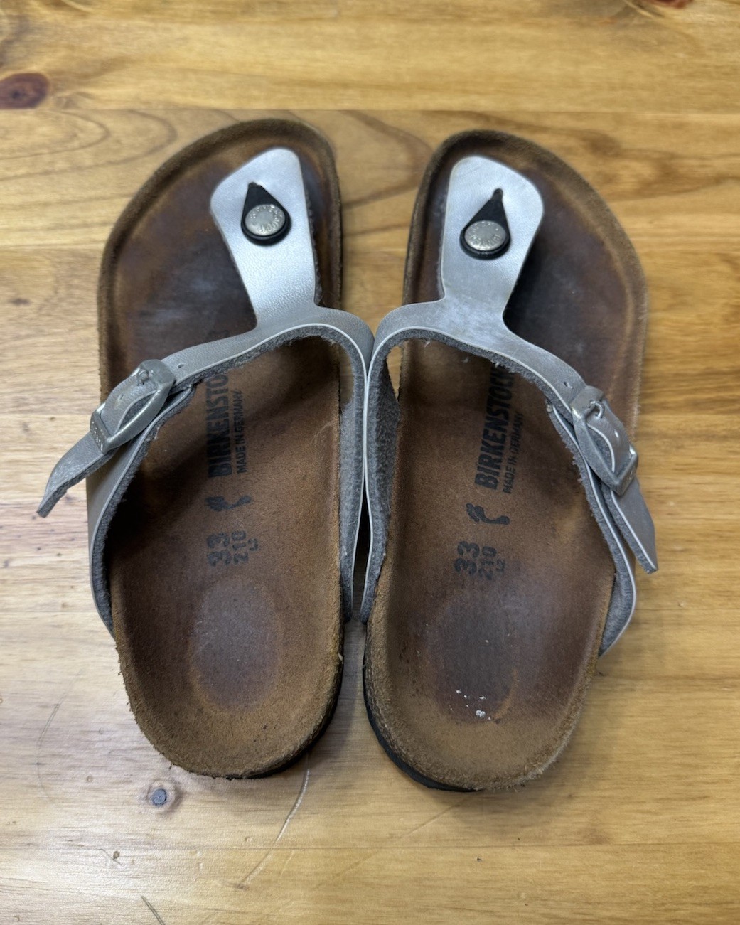 Birkenstock Sandals Thong Flip Flops Kids 33 2