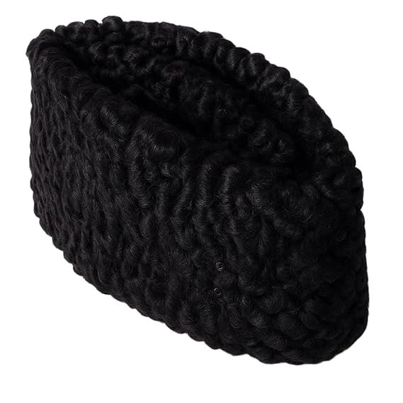 Black Ethnic Winter Headwear Cap, Persian Karakul Hat, Afghan Karakul Hat Men's