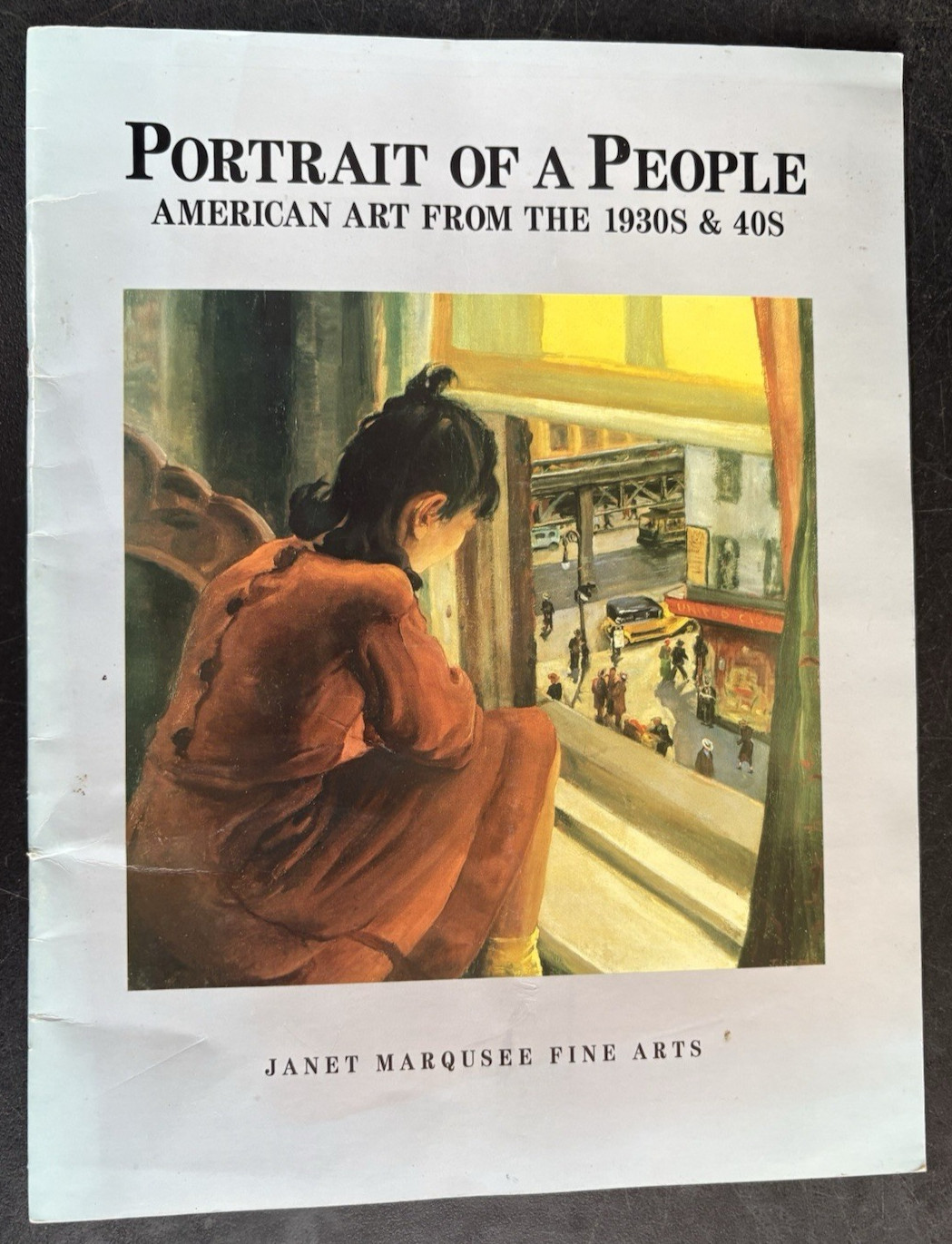 Portrait of a People American Art from the 1930s and 40s Marqusee art catalogue