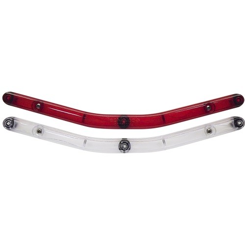 S52-RC10-1 Red ID Bar with Clear Lens V Shape W/58" Lead - 1EA