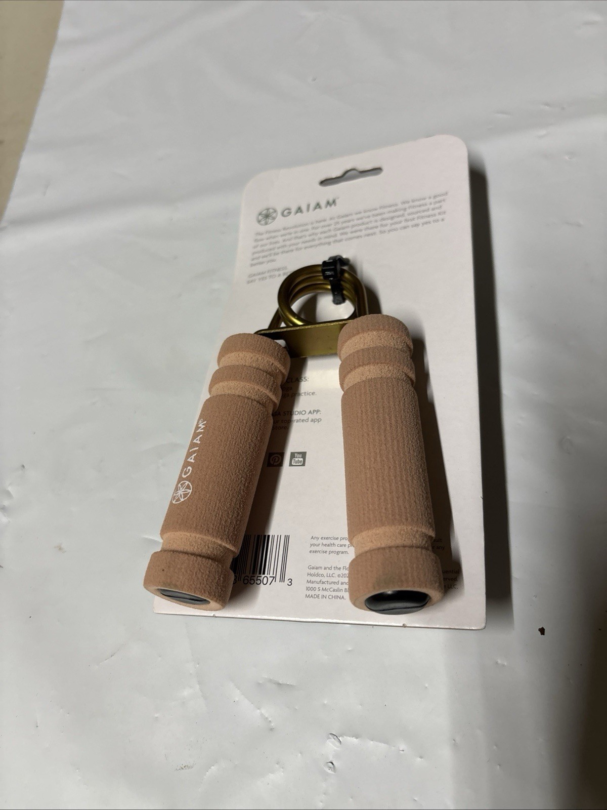 GAIAM Hand Grip Strength Trainer 2-Pack Adjustable Hand Exerciser